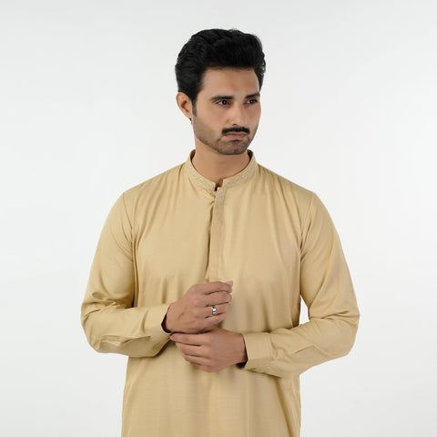 Eminent Men's Kurta Shalwar Suit - Beige, Men's Shalwar Kameez, Eminent, Chase Value