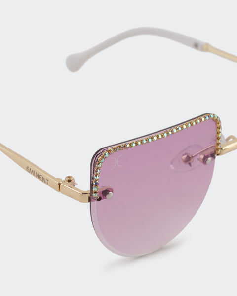 Rimless Square Fashion Sunglasses