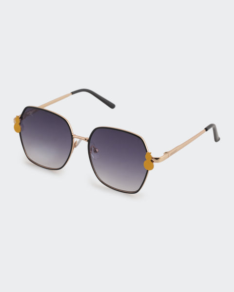 Oversized Hexagonal Sunglasses