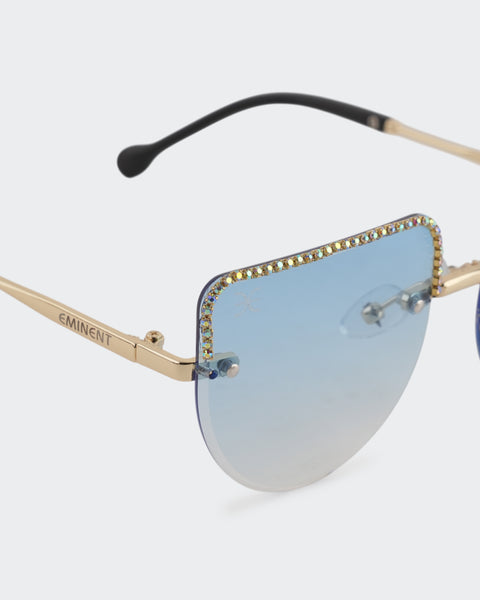 Rimless Square Fashion Sunglasses