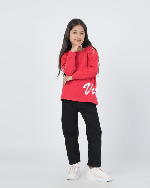 Eminent Girl Full Sleeves T-Shirt