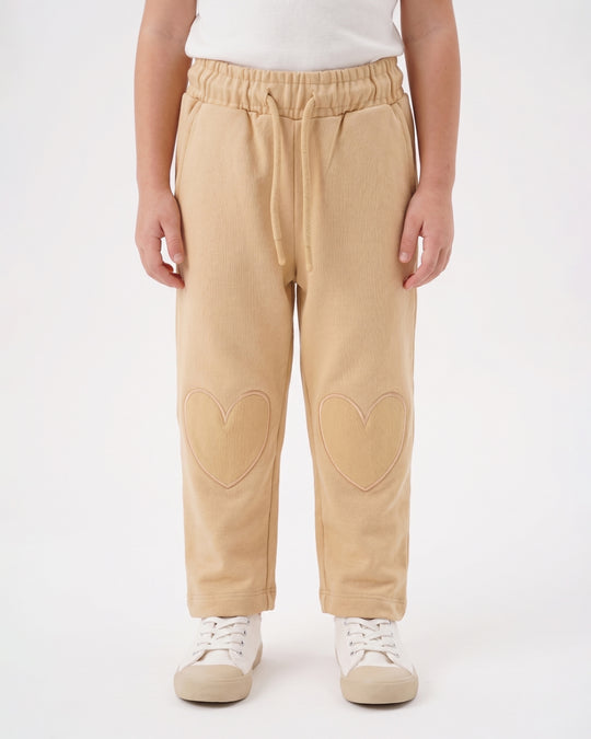 Girls' Straight Leg Interlock Trousers