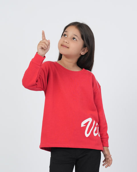 Eminent Girl Full Sleeves T-Shirt