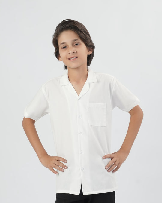 Boys Half Sleeves Casual Shirt