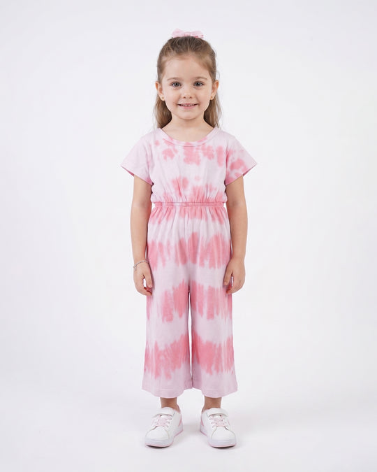 Graphic Jersey Jumpsuit