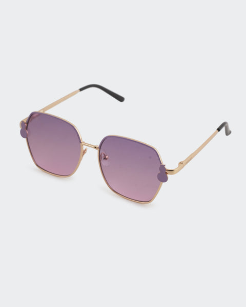 Oversized Hexagonal Sunglasses