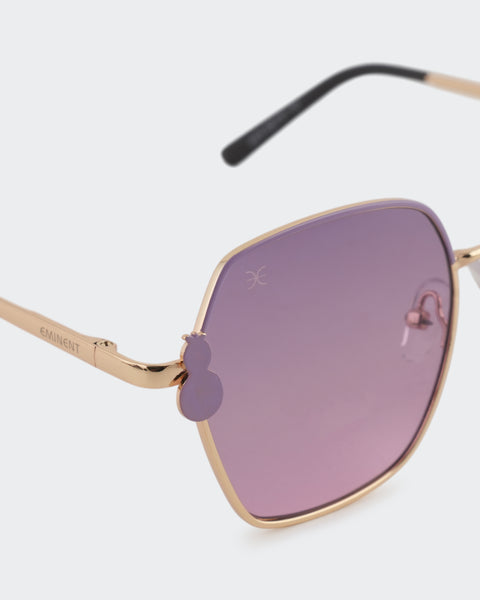 Oversized Hexagonal Sunglasses
