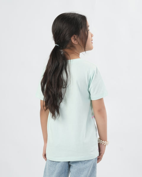 Girls' Half Sleeves T-Shirt