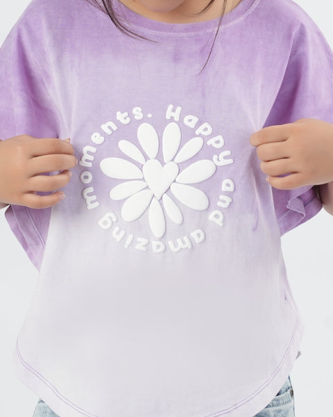 Girls' Half Sleeves Top