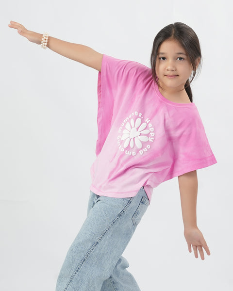 Girls' Half Sleeves Top