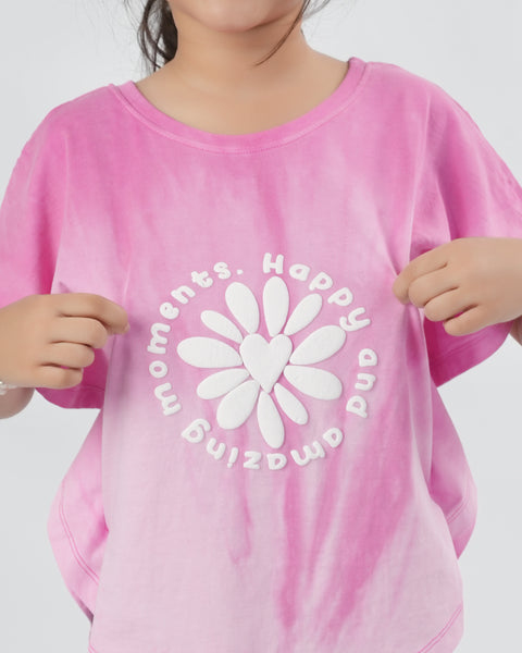 Girls' Half Sleeves Top