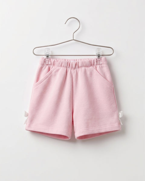 Newborn Girls Interlock Shorts