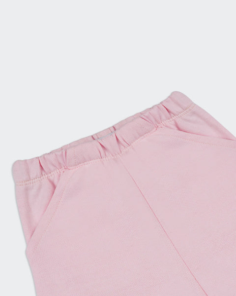 Newborn Girls Interlock Shorts