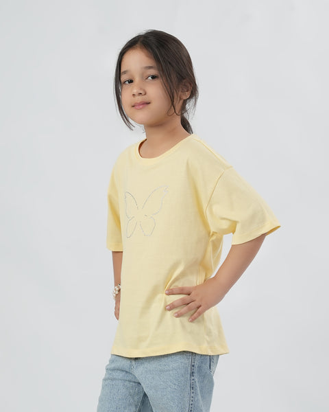 Girls' Half Sleeves T-Shirt