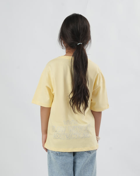 Girls' Half Sleeves T-Shirt