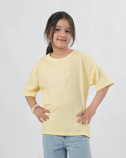 Girls' Half Sleeves T-Shirt