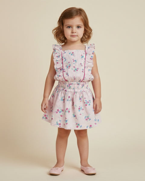 Girls' Half Sleeves Co-Ord Set