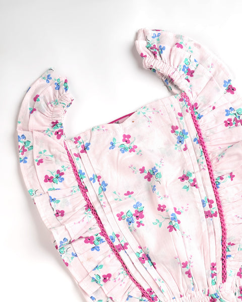 Girls' Half Sleeves Co-Ord Set