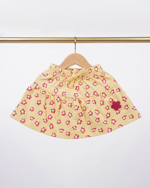Newborn Girls Interlock Shorts