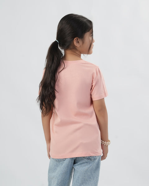 Girls' Half Sleeves T-Shirt