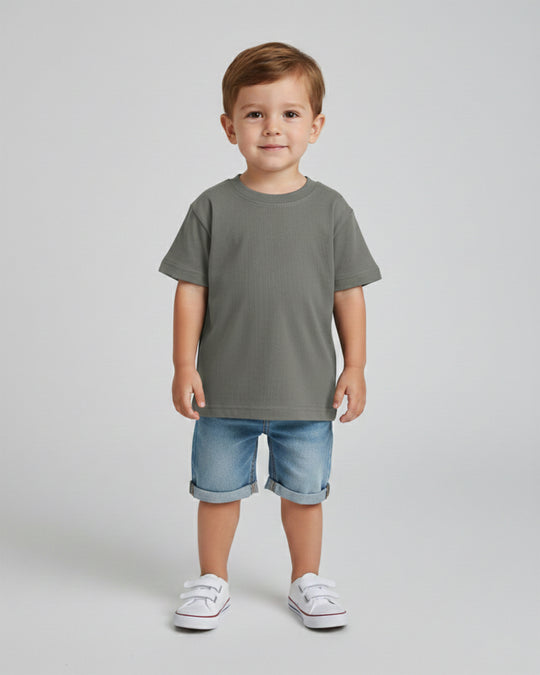 Boys Round Neck T-Shirt