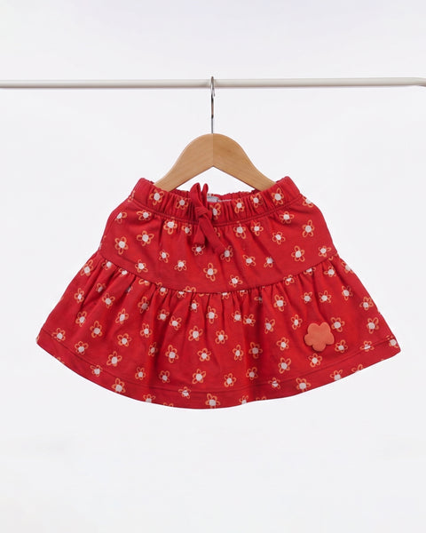 Newborn Girls Interlock Shorts