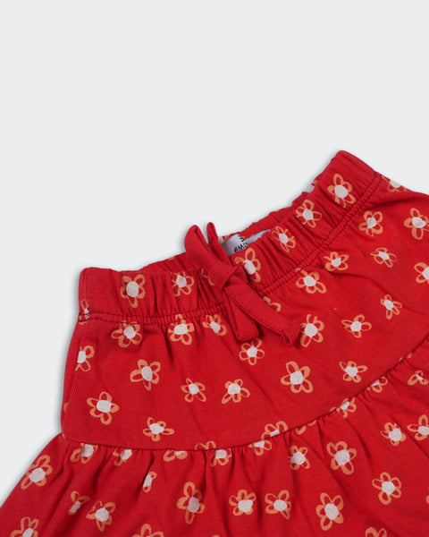 Newborn Girls Interlock Shorts