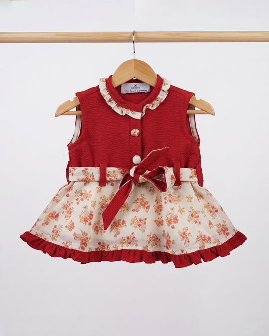 Newborn Girls Fancy Frock