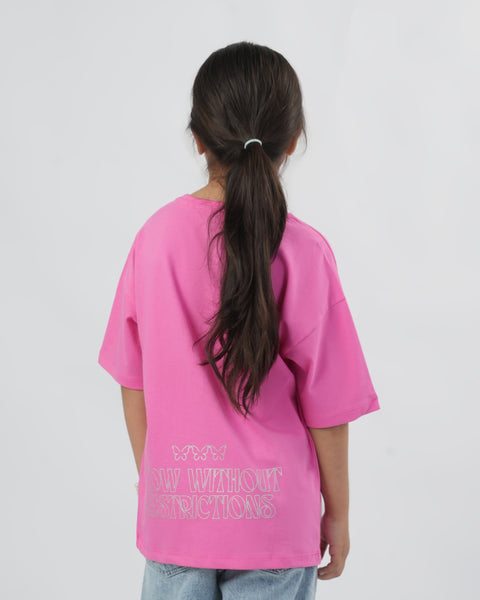 Girls' Half Sleeves T-Shirt