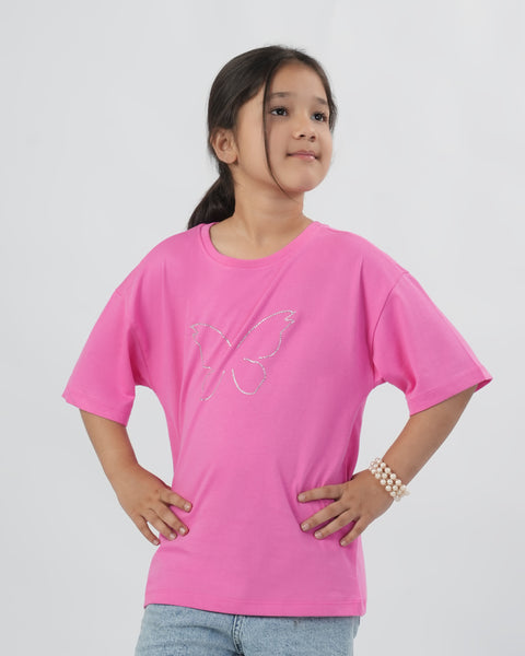 Girls' Half Sleeves T-Shirt