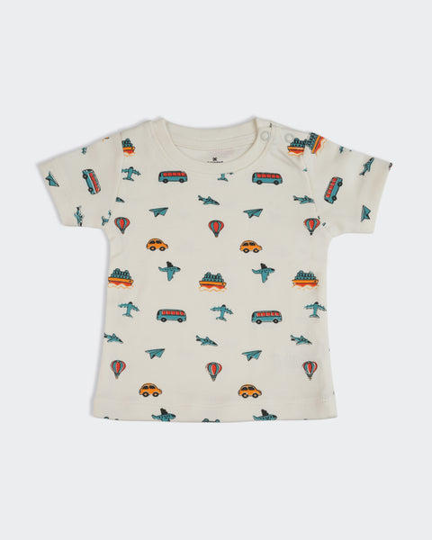 Newborn Boys Interlock Co-Ord Set