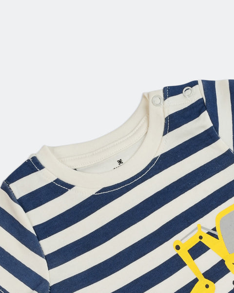 Newborn Boys Interlock T-Shirt