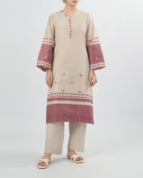 Yarn Dyed Cotton Silk 2Pcs Suit