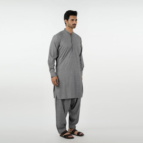 Eminent Men's Kurta Shalwar Suit - Dark Grey, Men's Shalwar Kameez, Eminent, Chase Value