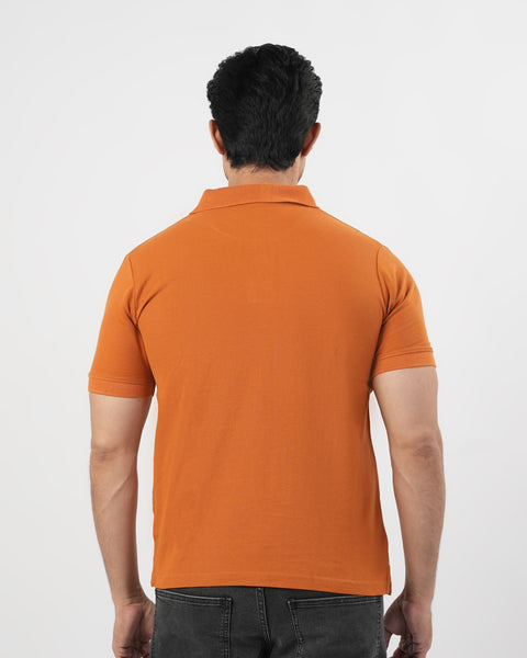 Solid Pique Polo T-Shirt