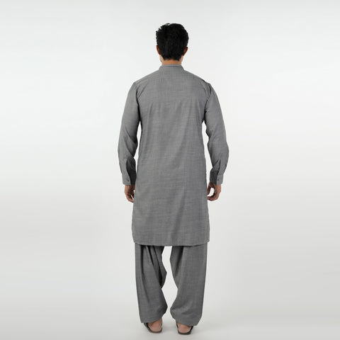 Eminent Men's Kurta Shalwar Suit - Dark Grey, Men's Shalwar Kameez, Eminent, Chase Value