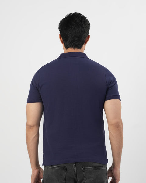 Solid Pique Polo T-Shirt