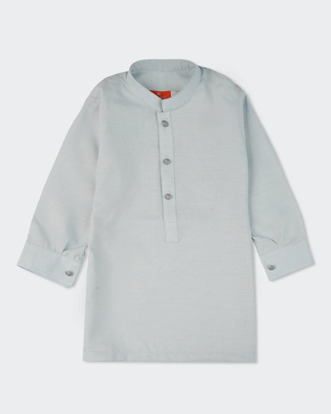 Boys' Plain Poly Viscose Shalwar Kameez