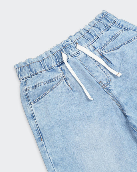 Women's Woven Denim Pants