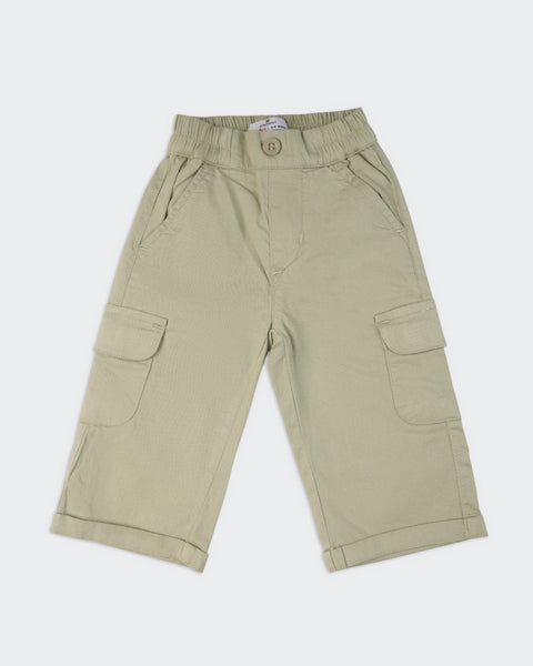 Newborn Boys Regular Twill Pant