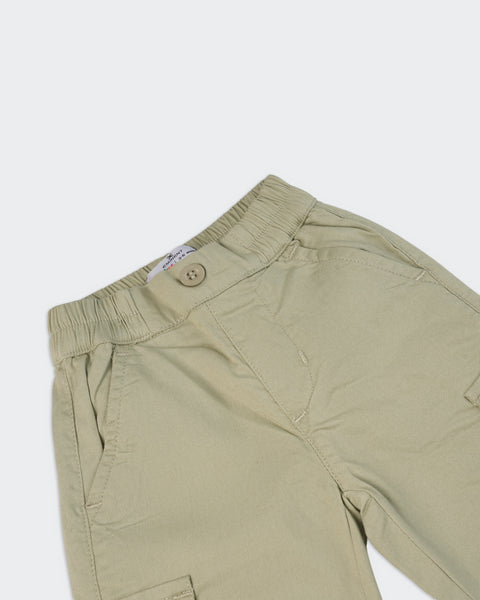 Newborn Boys Regular Twill Pant