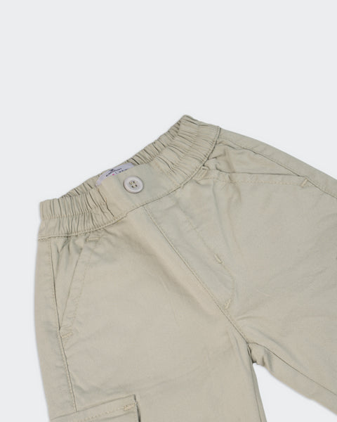 Newborn Boys Regular Twill Pant