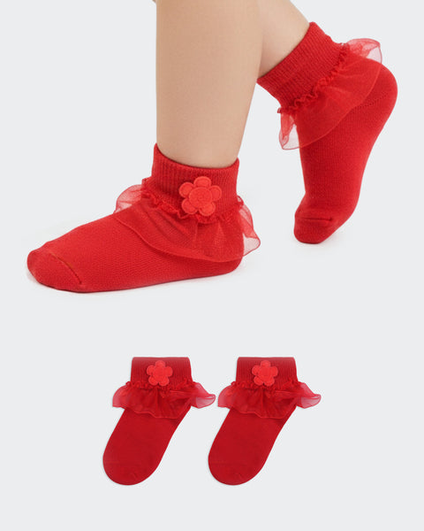 Girls' Frill Socks