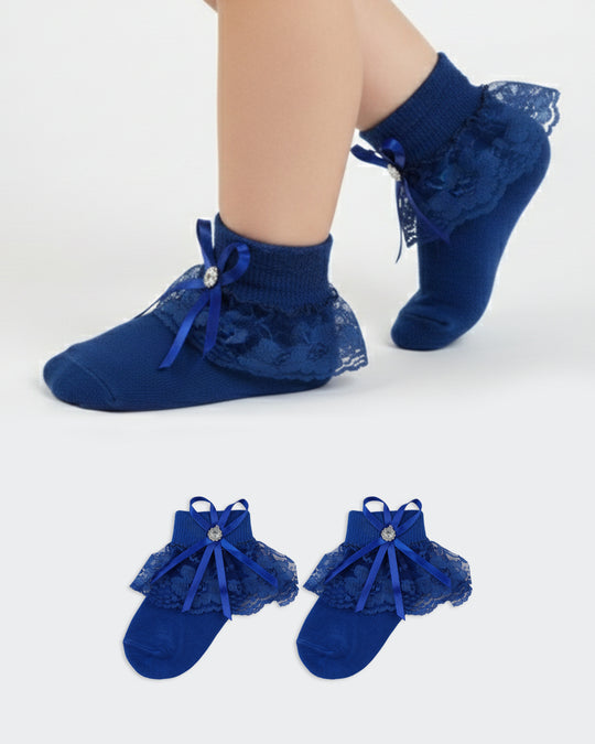 Girls Frill Socks