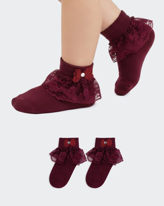 Girls Frill Socks