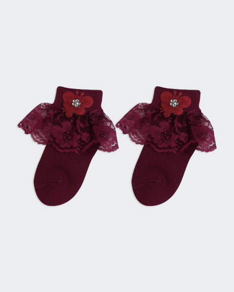 Girls Frill Socks