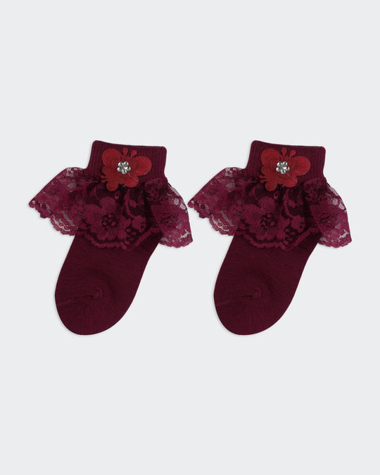 Girls Frill Socks