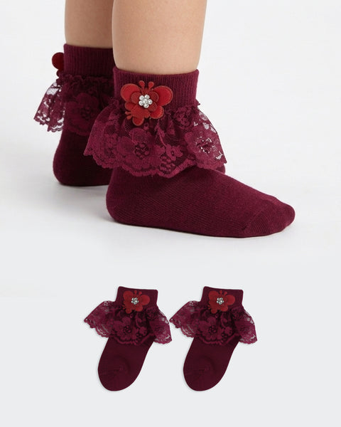 Girls Frill Socks