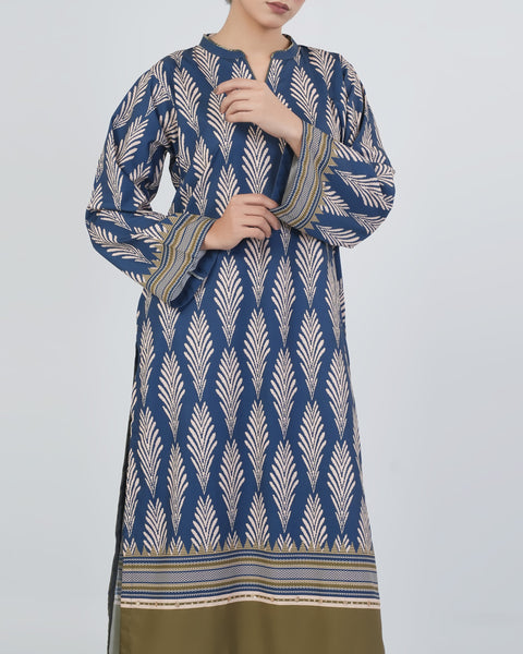 Women's Printed Crepe 2 Pcs Suit