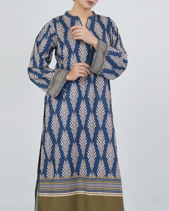 Women's Printed Crepe 2 Pcs Suit
